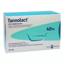 TANNOLACT Dodatek za kopel, 40X10 g