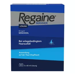 REGAINE Moška raztopina, 3X60 ml