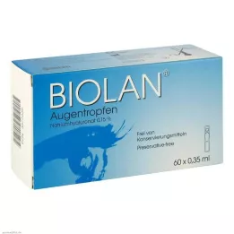 BIOLAN Kapljice za oči z enim odmerkom, 60X0,35 ml