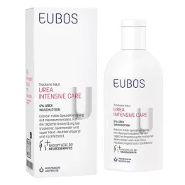 EUBOS TROCKENE Umivalni losjon Skin Urea 5%, 200 ml