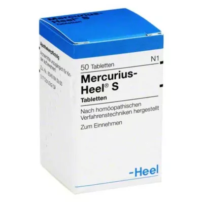 MERCURIUS HEEL Tablete S, 50 kosov MERCURIUS HEEL Tablete S, 50 kosov