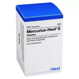 MERCURIUS HEEL Tablete S, 250 kosov