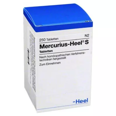 MERCURIUS HEEL Tablete S, 250 kosov