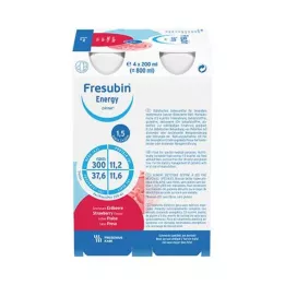 FRESUBIN ENERGY DRINK Steklenička za pitje jagode 6X4X200 ml