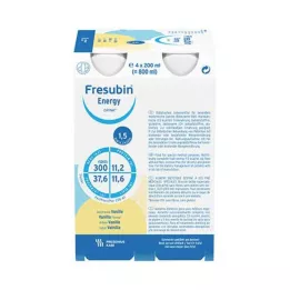 FRESUBIN ENERGY DRINK Steklenička za pitje vanilije 6X4X200 ml
