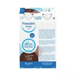 FRESUBIN ENERGY DRINK Steklenička za pitje čokolade 6X4X200 ml