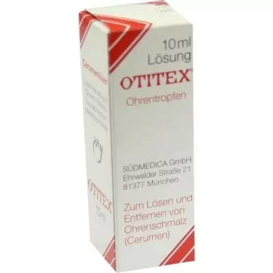 OTITEX Ušesne kapljice, 10 ml