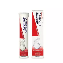ADDITIVA Vitamin C Blood Orange šumeče tablete, 20 kapsul