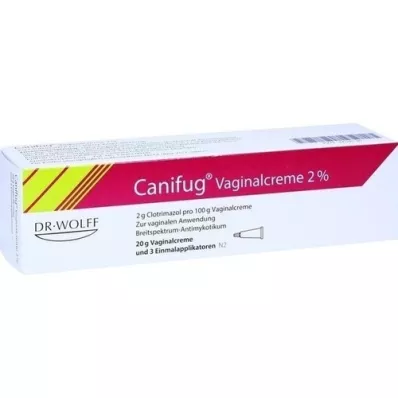 CANIFUG Vaginalna krema 2% s 3 nanosi, 20 g