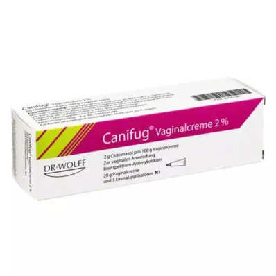 CANIFUG Vaginalna krema 2% s 3 nanosi, 20 g