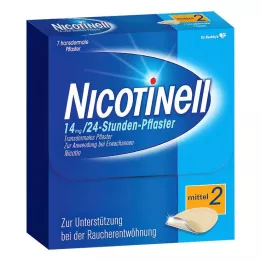 NICOTINELL 14 mg/24-urni obliž 35 mg, 7 kosov