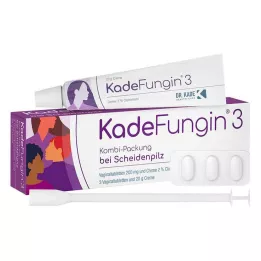 KADEFUNGIN 3 Combip.20 g kreme+3 vaginalne tablete, 1 kos