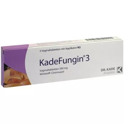 KADEFUNGIN 3 vaginalne tablete, 3 kosi