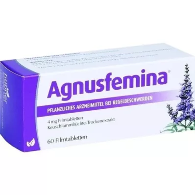 AGNUSFEMINA 4 mg filmsko obložene tablete, 60 kosov