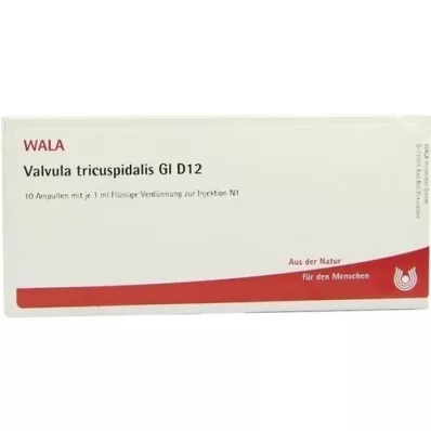 VALVULA tricuspidalis GL D 12 ampul, 10X1 ml