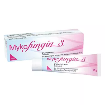 MYKOFUNGIN 3 Vaginalna krema 2%, 20 g MYKOFUNGIN 3 Vaginalna krema 2%, 20 g