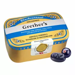 GRETHERS Črni ribez Silver past.tin, 440 g