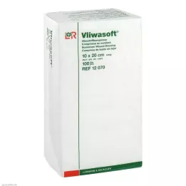 VLIWASOFT Kompresi iz netkanega materiala 10x20 cm nesterilni 4l, 100 kosov