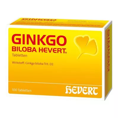 GINKGO BILOBA HEVERT Tablete, 100 kosov GINKGO BILOBA HEVERT Tablete, 100 kosov