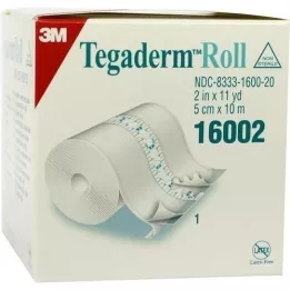 TEGADERM 3M omet 5 cmx10 m zvitek 16002, 1 kos