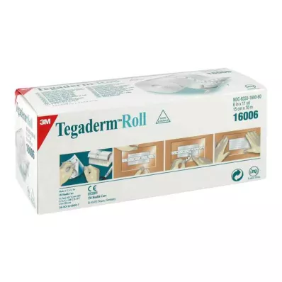 Tegaderm 3m obliž 15cmx10m zvitek 16006 (1 kos) Tegaderm 3m obliž 15cmx10m zvitek 16006 (1 kos)
