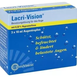 LACRI-VISION Kapljice za oči, 3X10 ml