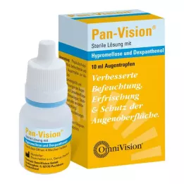 PAN-VISION Kapljice za oči, 3X10 ml