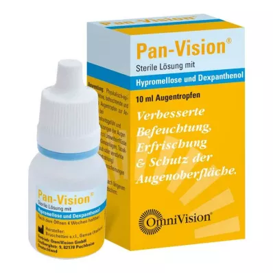 PAN-VISION Kapljice za oči, 3X10 ml
