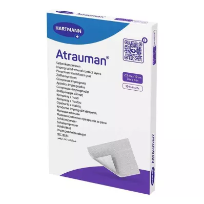 ATRAUMAN Sterilni obkladki 7,5x10 cm, 10 kosov
