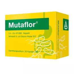 MUTAFLOR Gastrorezistentne trde kapsule, 50 kosov