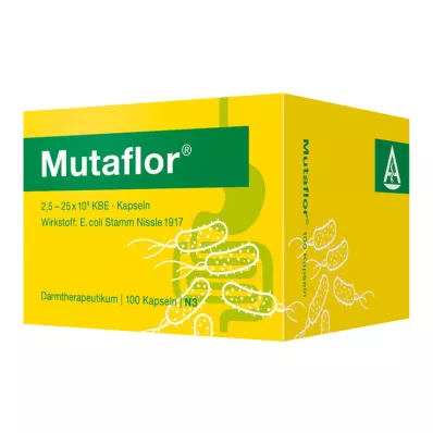 MUTAFLOR Gastrorezistentne trde kapsule, 100 kosov