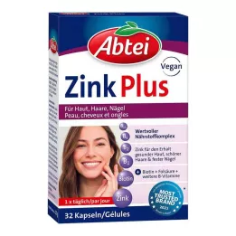 ABTEI Cink Plus hranilne kapsule, 32 kapsul