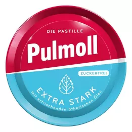 PULMOLL Zelo močni bonboni brez sladkorja, 50 g