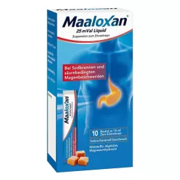 MAALOXAN 25 mVal Tekočina, 10X10 ml
