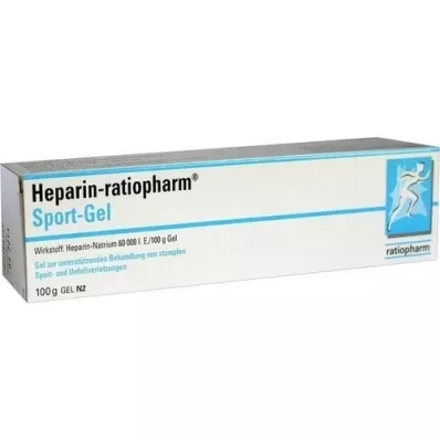 HEPARIN-RATIOPHARM Športni gel, 100 g