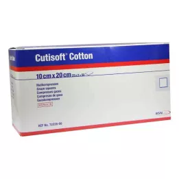 CUTISOFT Bombaž Compr.10x20 cm ster.8krat, 25X2 kosov
