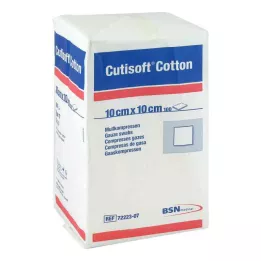 CUTISOFT Bombaž Compr.10x10 cm unster.12-krat, 100 kosov