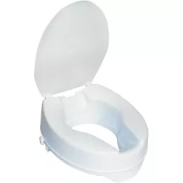TOILETTENSITZERHÖHUNG 13 cm brez pokrova + pritrdilne sponke, 1 kos