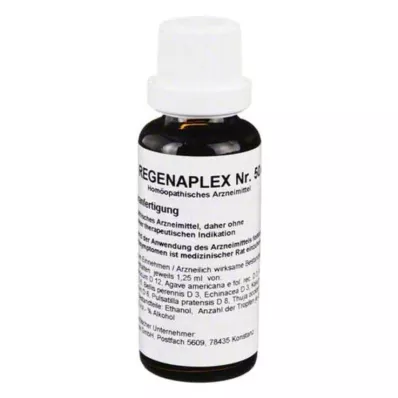 REGENAPLEX Kapljice št. 50 e, 30 ml