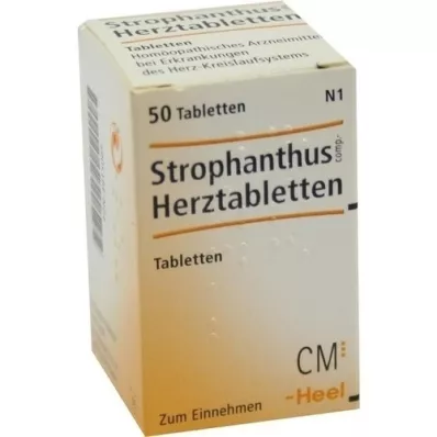 STROPHANTHUS COMP.Tablete za srce, 50 kosov