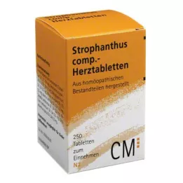 STROPHANTHUS COMP.Tablete za srce, 250 kosov