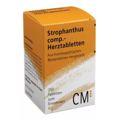 STROPHANTHUS COMP.Tablete za srce, 250 kosov STROPHANTHUS COMP.Tablete za srce, 250 kosov