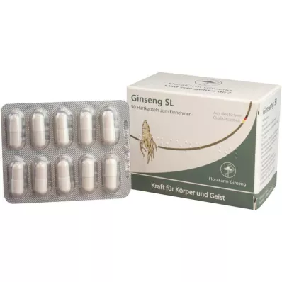 GINSENG SL Trde kapsule, 50 kosov