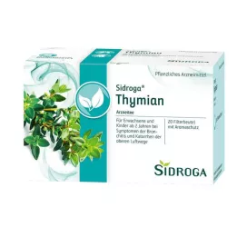 SIDROGA Filtrirna vrečka za timijanski čaj, 20X1,6 g