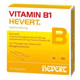 VITAMIN B1 HEVERT Ampule, 10 kosov