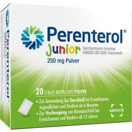 PERENTEROL Junior 250 mg prašek, 20 kosov