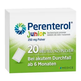 PERENTEROL Junior 250 mg prašek, 20 kosov