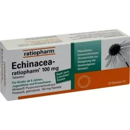 ECHINACEA-RATIOPHARM 100 mg tablete, 20 kosov