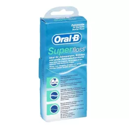ORAL-B Zobna nitka Superfloss, 1 kos