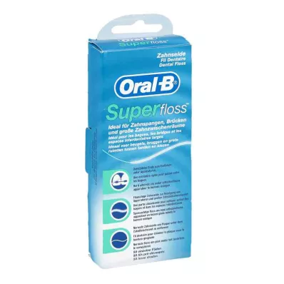 ORAL-B Zobna nitka Superfloss, 1 kos ORAL-B Zobna nitka Superfloss, 1 kos